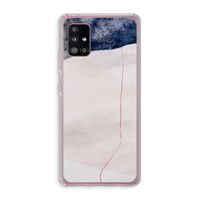 Stone White: Samsung Galaxy A51 5G Transparant Hoesje