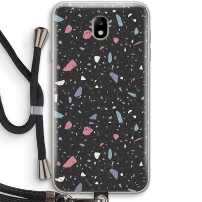 Terrazzo N°16: Samsung Galaxy J7 (2017) Transparant Hoesje met koord