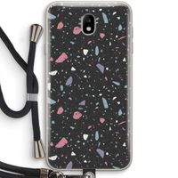 Terrazzo N°16: Samsung Galaxy J7 (2017) Transparant Hoesje met koord