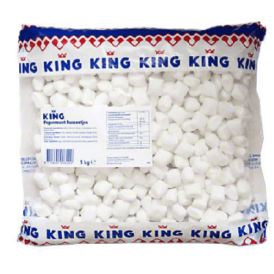 King pepermuntballen (6x 1kg)