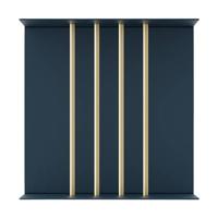 Umage Teaser shelf aluminium wandrek petrol blue - thumbnail