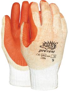 Enzo WH SAFEWORKER PREVENT LATEX PALMCOATING ORANJE 317580 - 11157000 - 11157000