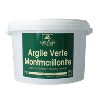 Groene klei montmorillon emmer 2.5 Kilogram