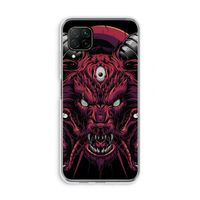 Hell Hound and Serpents: Huawei P40 Lite Transparant Hoesje
