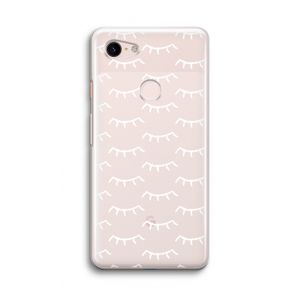Wimpers: Google Pixel 3 Transparant Hoesje