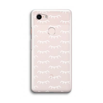 Wimpers: Google Pixel 3 Transparant Hoesje