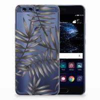 Huawei P10 Plus | TPU Case | Leaves Grey