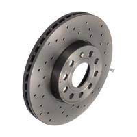 Remschijf BREMBO XTRA LINE BREMBO, Remschijftype: Geperforeerd / Geventileerd, u.a. für Seat, VW, Skoda, Audi