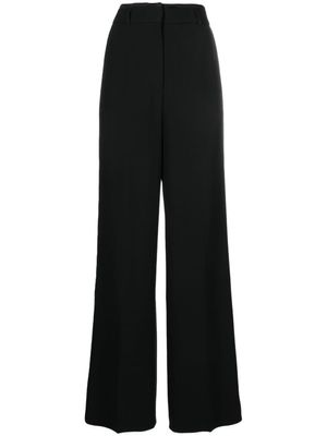 BOSS pantalon ample Timoa à taille-haute - Noir