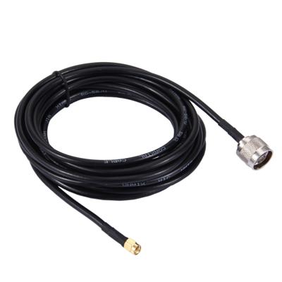 5m RP-SMA mannetje naar N mannetje RG58 Kabel
