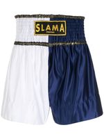 Amir Slama short à logo Luta - Bleu