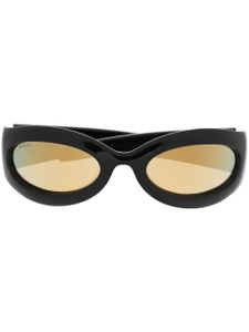 Gucci Eyewear lunettes de soleil teintées à monture carrée - Noir