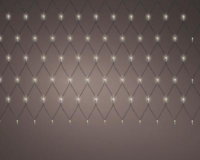LED netverlichting 96 led warm-wit 1 x 1.3 m