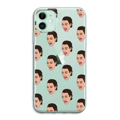 Ugly Cry Call: iPhone 11 Transparant Hoesje
