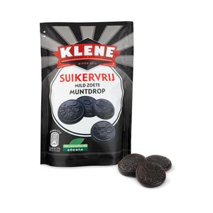 Klene Muntdrop - mild zoet - suikervrij - 100g