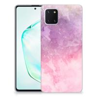 Smartphone hoesje Samsung Galaxy Note 10 Lite Pink Purple Paint