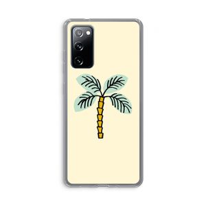 Palmboom: Samsung Galaxy S20 FE / S20 FE 5G Transparant Hoesje