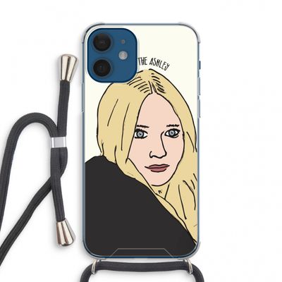 Ashley: iPhone 12 mini Transparant Hoesje met koord