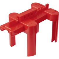 Sygonix SY-6872674 Vergrendeling 98 mm Rood