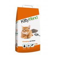 Kitty Friend Clumping kattenbakvulling 2 x 10 liter - thumbnail