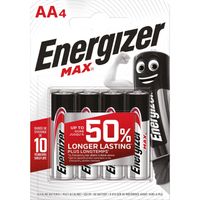 Energizer batterijen Max AA, blister van 4 stuks - thumbnail