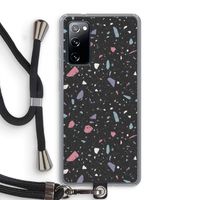 Terrazzo N°16: Samsung Galaxy S20 FE / S20 FE 5G Transparant Hoesje met koord