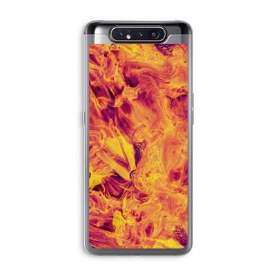 Eternal Fire: Samsung Galaxy A80 Transparant Hoesje