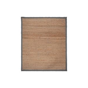 LABEL51 Vloerkleden Jute - Grijs - Jute - 140x160 Cm