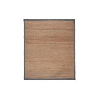 LABEL51 Vloerkleden Jute - Grijs - Jute - 140x160 Cm - thumbnail