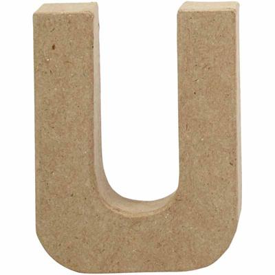 Creativ Company Letter papier-maché - u, 10cm