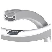 Qibbel Ryde velg sputnik refelectie 28"/622 36g 14g cnc alu zilver