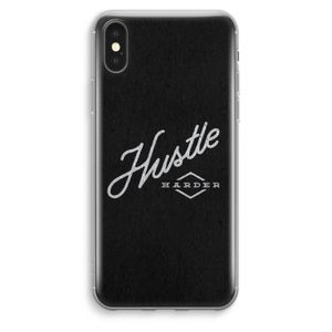 Hustle: iPhone XS Max Transparant Hoesje