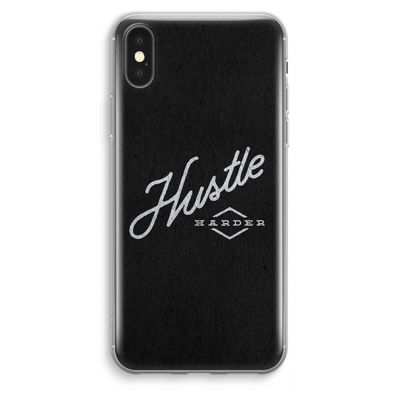 Hustle: iPhone XS Max Transparant Hoesje