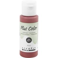 Plus Color acrylverf, antiek rood, 60 ml/ 1 fles