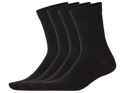 esmara Men 4 Paar sokken (Zwart, 39-42) esmara Men 4 Paar sokken (Zwart, 39-42)