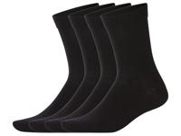 esmara Men 4 Paar sokken (Zwart, 39-42)
