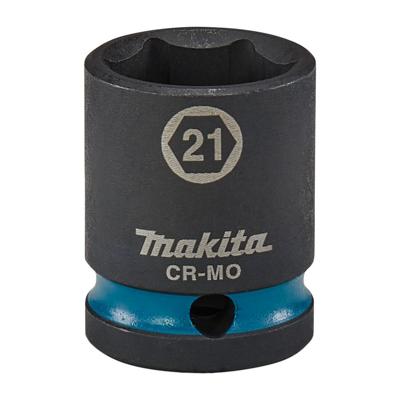 Makita E-16178 Impact Black Krachtdop 1/2" kort | 21 mm