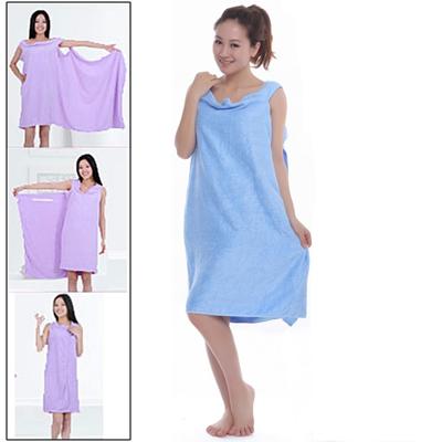 Magic handdoek Bad handdoek kleren strand handdoek jurk voor volwassenen maat: 150 x 80cm(Blue)