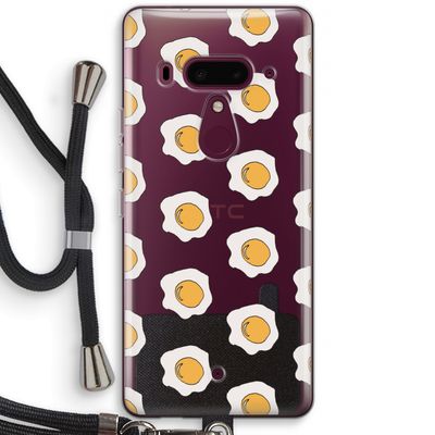 Bacon to my eggs #1: HTC U12+ Transparant Hoesje met koord