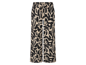 esmara Dames broek - plus size (Beige/print, XL (48/50))