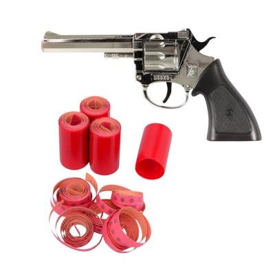 Wicke Cowboy verkleed speelgoed revolver of pistool - metaal - met 2400 plaffertjes