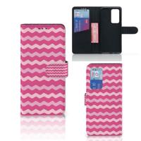 Huawei P40 Pro | Telefoon Hoesje | Waves Pink Huawei P40 Pro | Telefoon Hoesje | Waves Pink