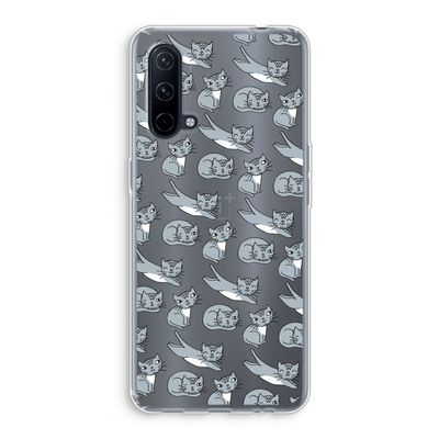 Poezen: OnePlus Nord CE 5G Transparant Hoesje