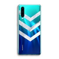 Marmeren pijlen: Huawei P30 Transparant Hoesje