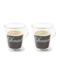 Riviera Maison Dubbelwandige glazen set - C&apos;est Chaud 220 ML - 2 stuks