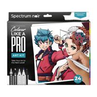 Creativ Company Hobbyset illustratie manga en stripboekhelden kleurset