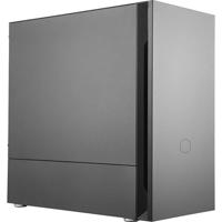 Cooler Master Silencio S400 Midi-tower PC-behuizing Zwart 2 voorgeïnstalleerde ventilators, Stoffilter, Geluidsdemping