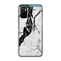 Witte marmer 2: Xiaomi Poco M3 Pro 5G Transparant Hoesje