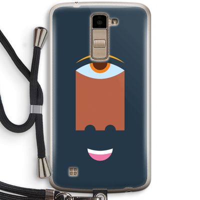 Mono M: LG K10 (2016) Transparant Hoesje met koord