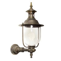 Bronzen buitenlamp Lindau staand L - thumbnail